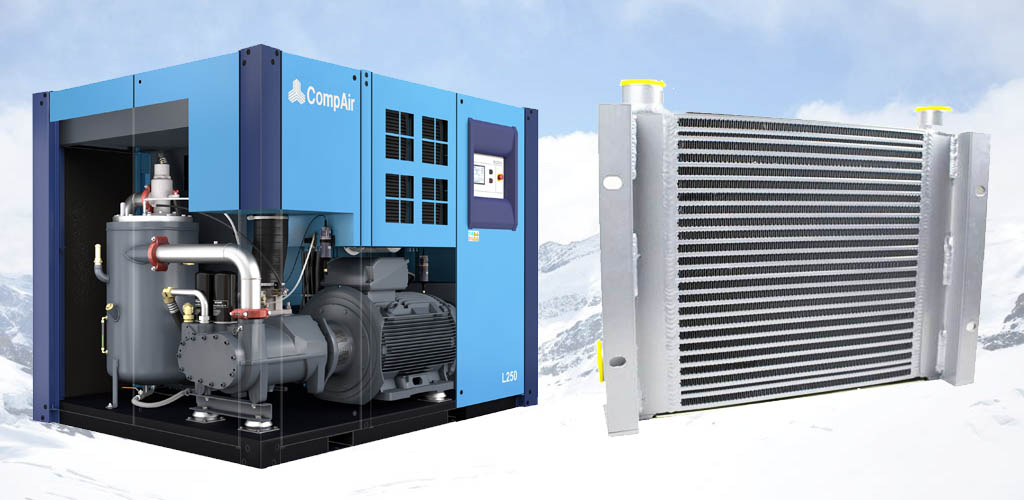 Compair Air Compressor Radiator