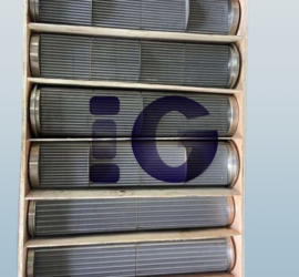 oil cooler tube bundle for air compressor